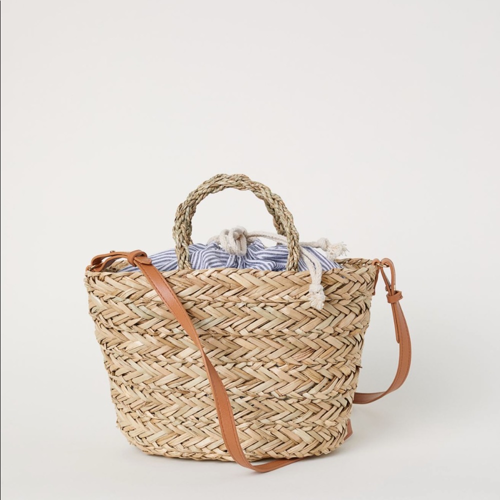 H&M STRAW BAG